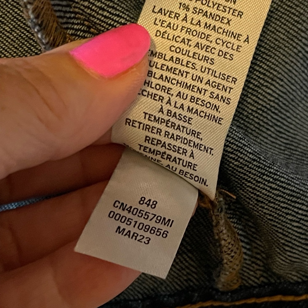 Taylor Swift Reputation Tour dark blue denim Jacket size small Swifty merch - Picture 6 of 10